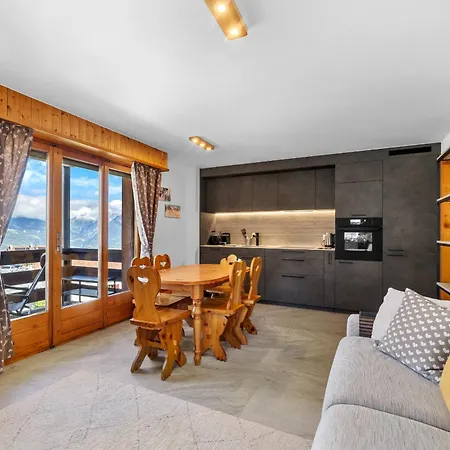 Apartment Grand-place 09 - 5 Pers - Nid Douillet & Piscine Nendaz